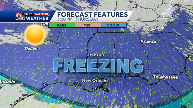 thursday weather features