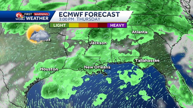 Weather features Thursday