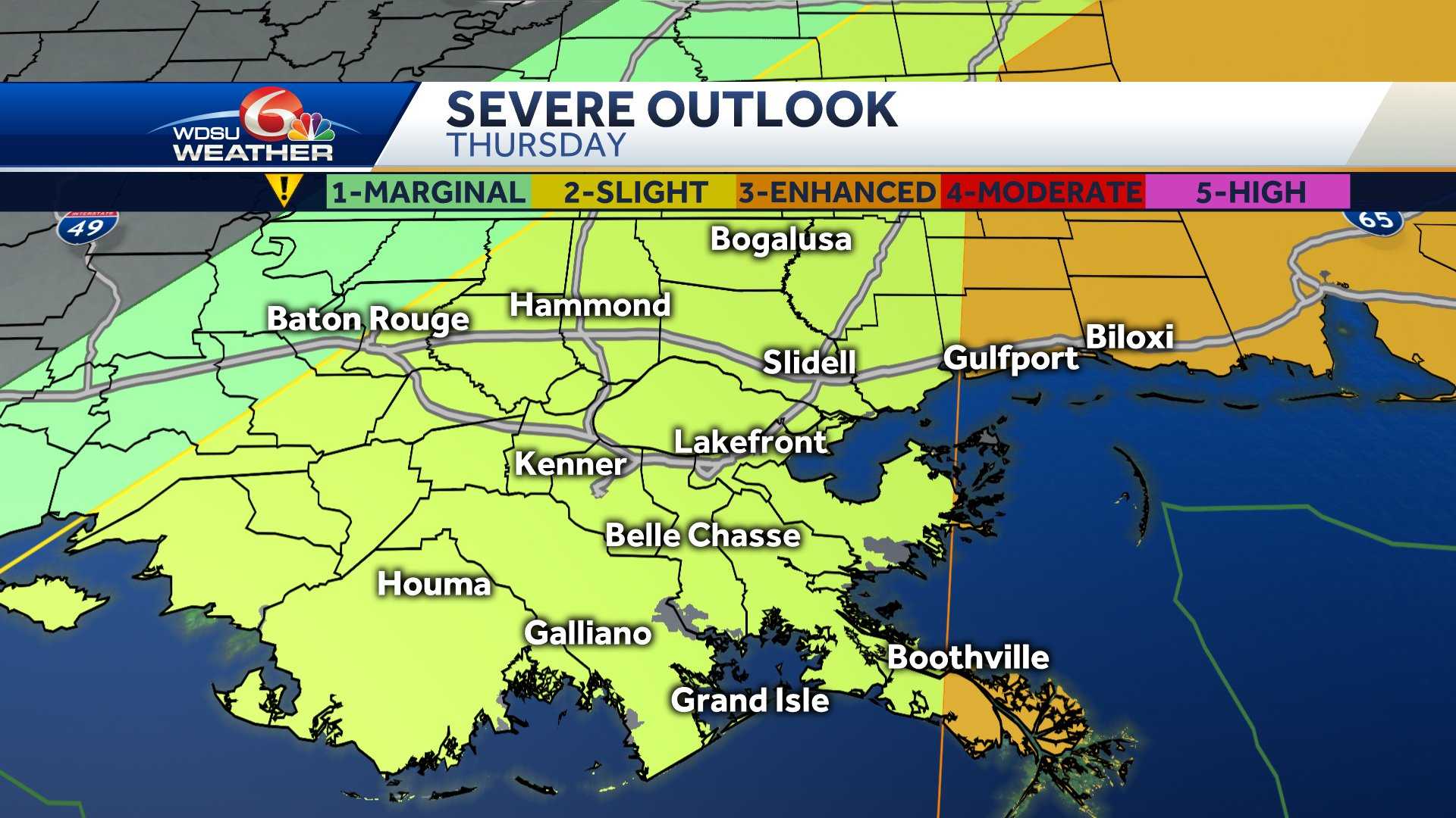 Severe Storms Possible Thursday