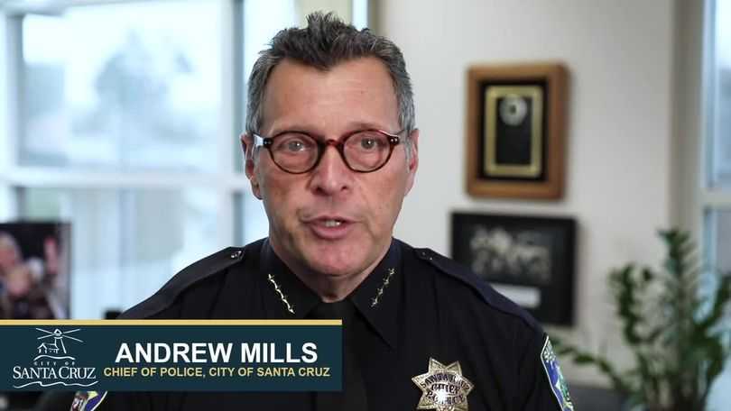 Santa Cruz police chief Andrew Mills to leave police department