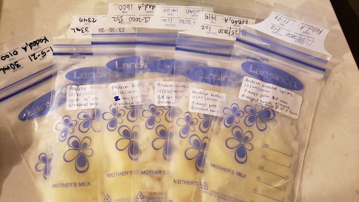 'Going to be historic' Health care worker, new mom participates in