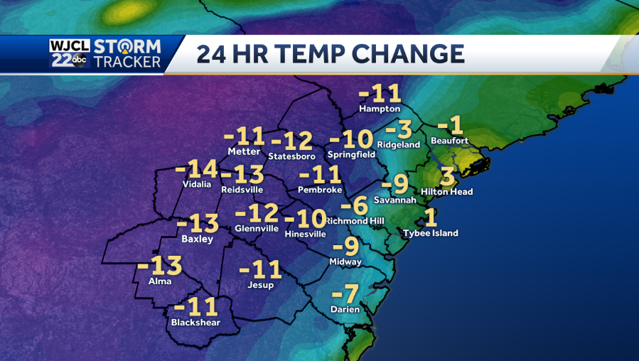 Sunshine and cooler temperatures to kick start the work week - WJCL