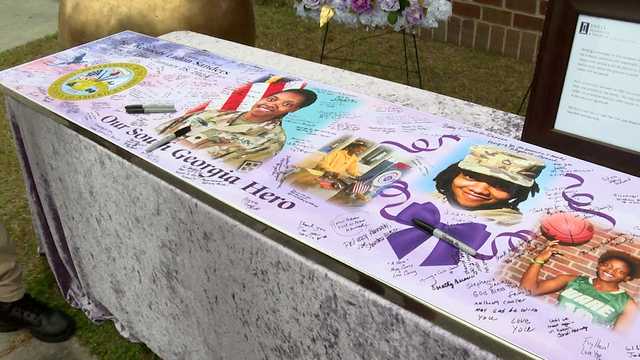 Hundreds attend visitation for fallen Waycross soldier - Vimarsana News