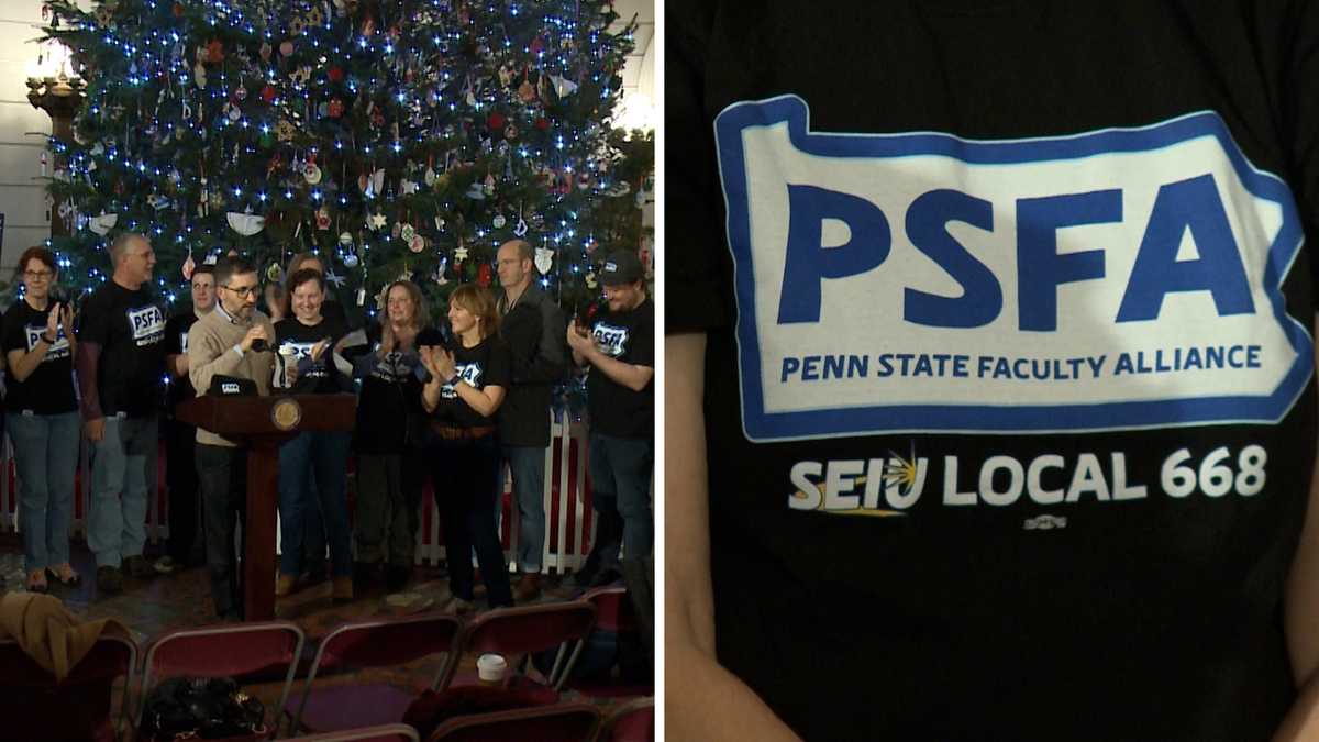 Penn State faculty file for union election to represent about 6,000 instructors