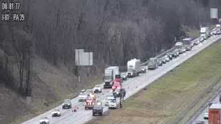 Lane blocked on I-81 following reported crash in Dauphin County