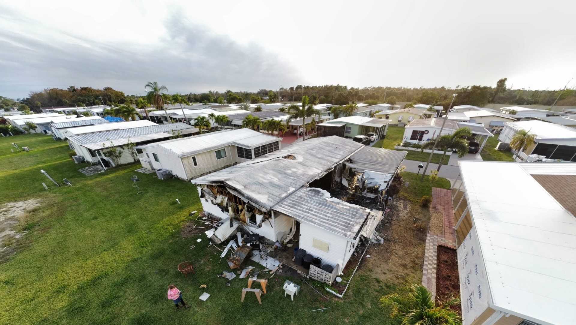 North Fort Myers resident and dog survive devastating house fire - Vimarsana News