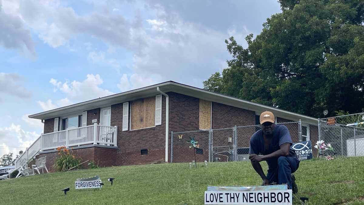 Winston-Salem man saves 60-year-old neighbor from house fire