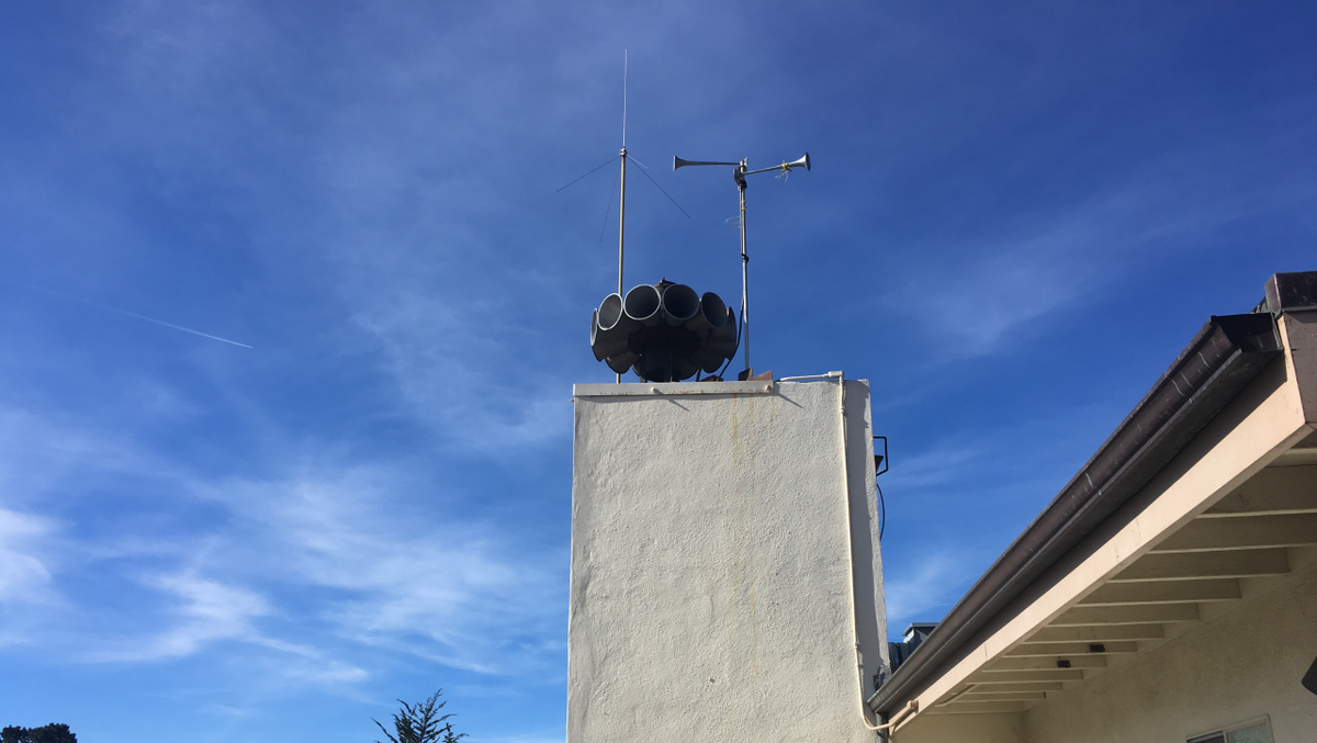 Carmel Tests Old Air Raid Siren For New Emergency Warning System