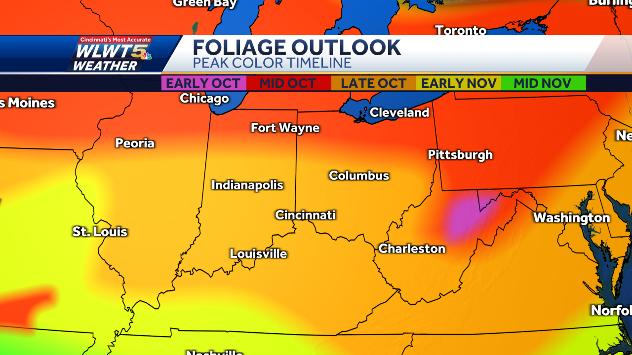 When Leaves Will Change Color This Fall In Cincinnati, Ohio Valley