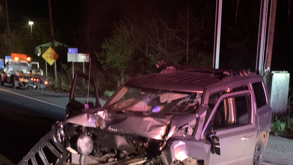 Twovehicle crash shuts down road in Westmoreland County