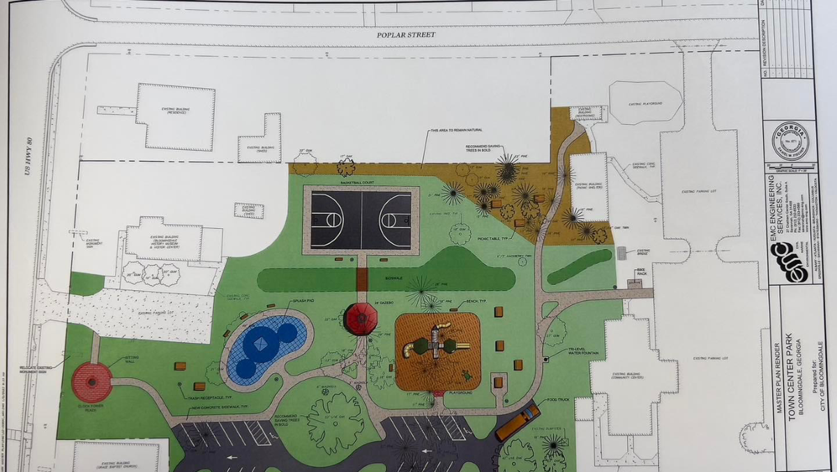 Bloomingdale Vice mayor proposes a new park to city council.