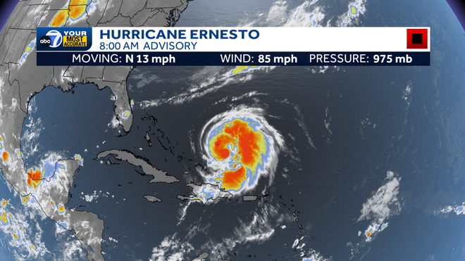 hurricane ernesto