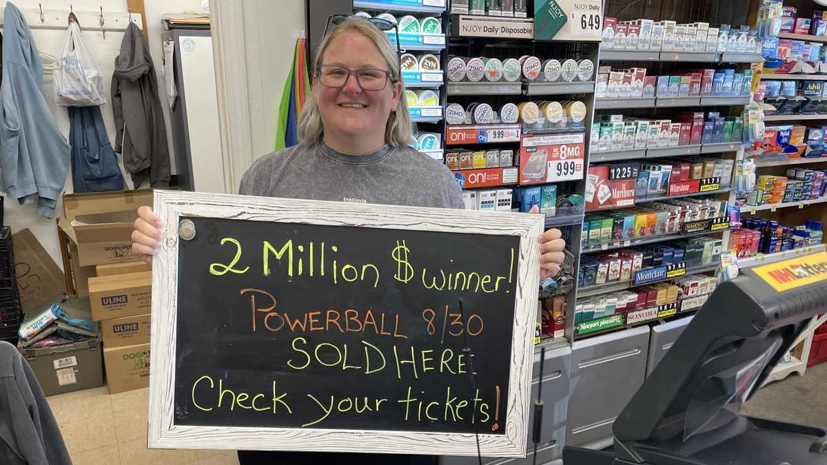 Powerball ticket worth $2 million sold in New Hampshire