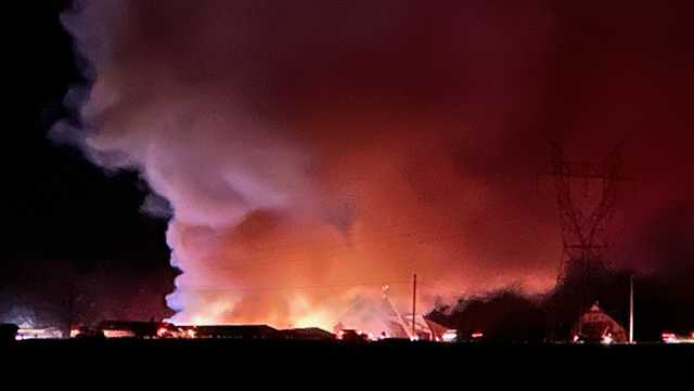 Mount Joy crews battle barn fire - Vimarsana News