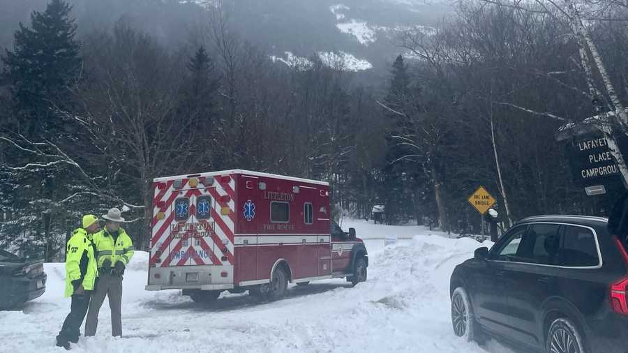 2 ice climbers get stuck in avalanche on Cannon Mountain in NH