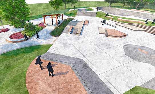Lenexa Unveils New Skate Park Design