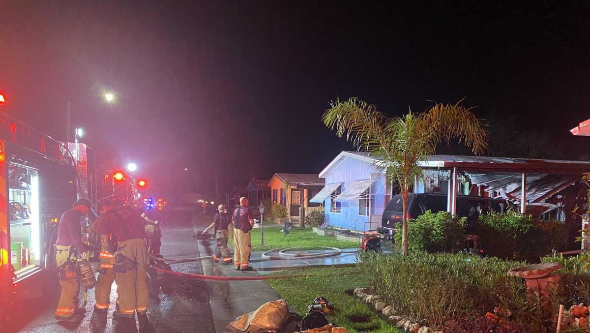 Fire destroys side of North Fort Myers home