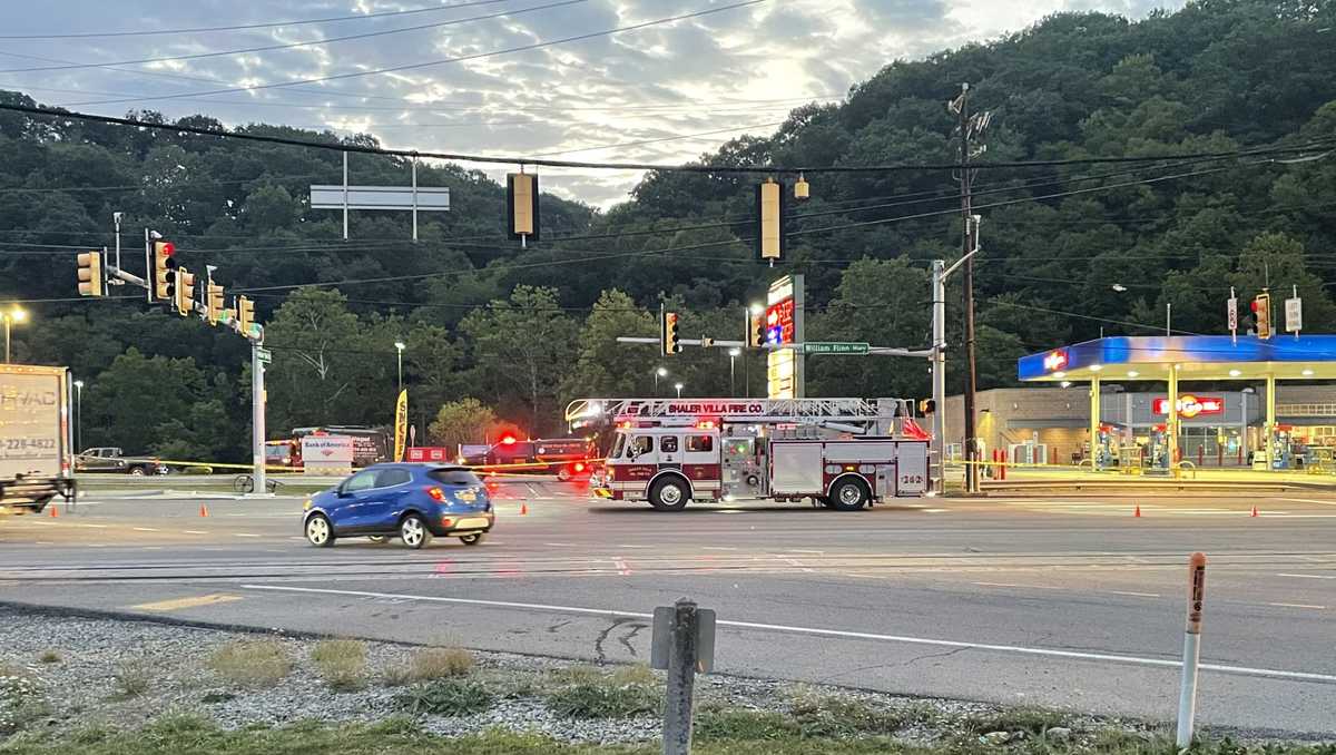 Due to an accident, part of Route 8 in the North Hills is closed