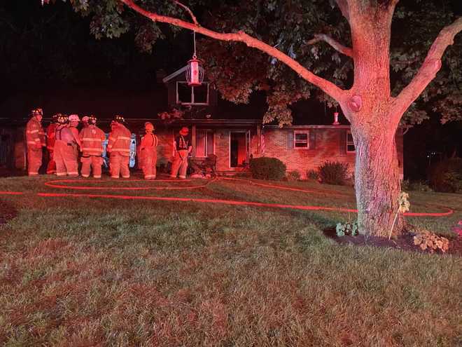 Fire damages Lancaster County home