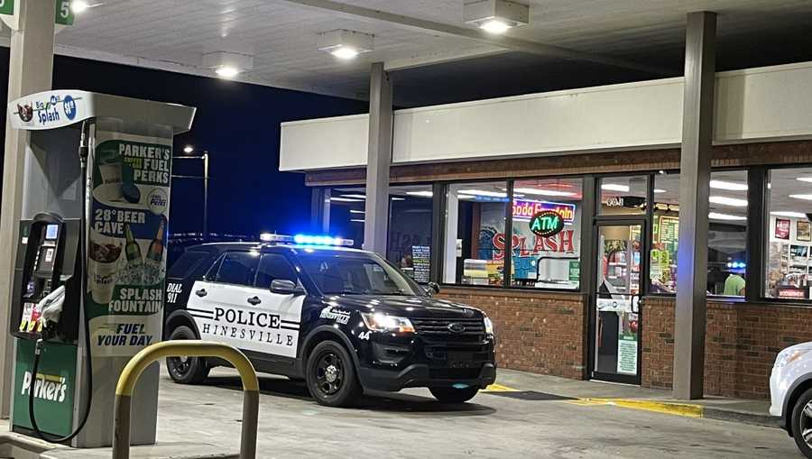Hinesville Police respond to service station robbery