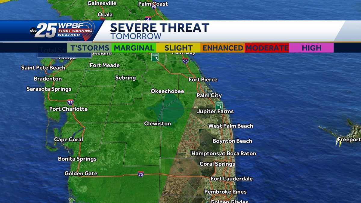 IMPACT WEATHER: Strong storms possible on Wednesday