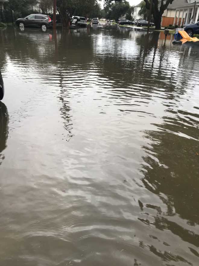 Fleur De Lis and Spencer flood conditions