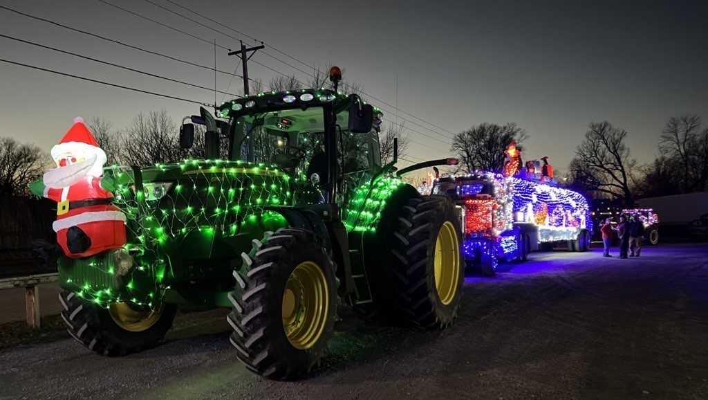 Holiday Tractor Parade returns to St. Albans for its fourth holiday season