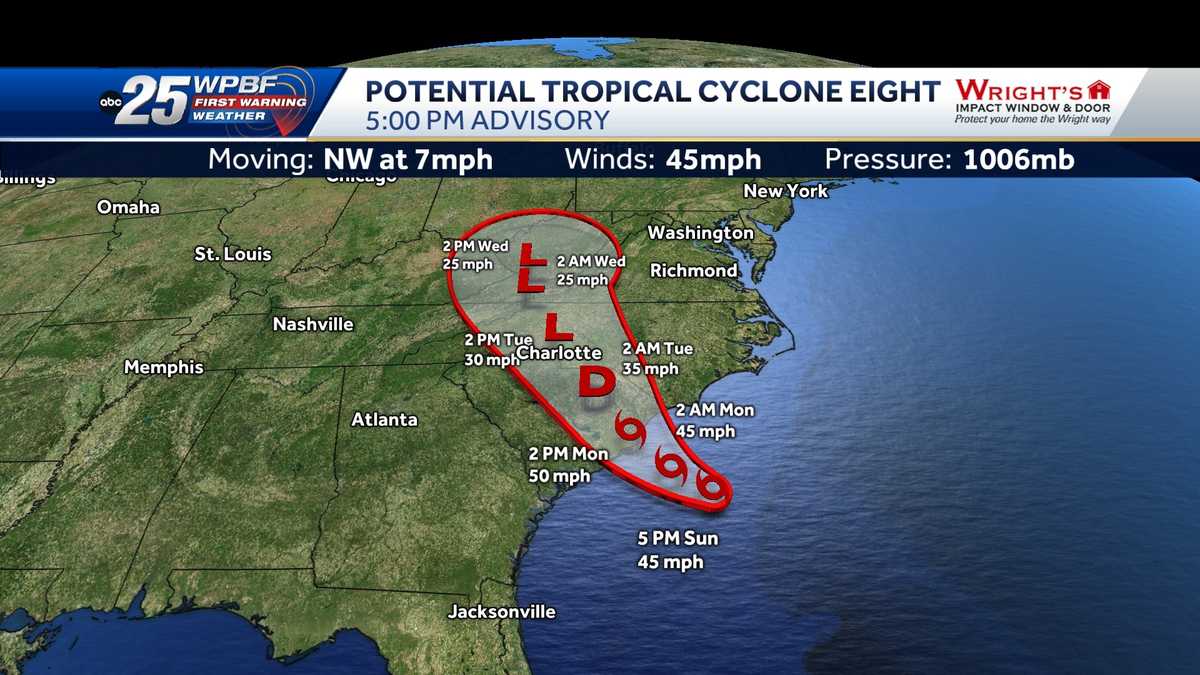 Cyclone Eight Causes Severe Flooding in Carolinas