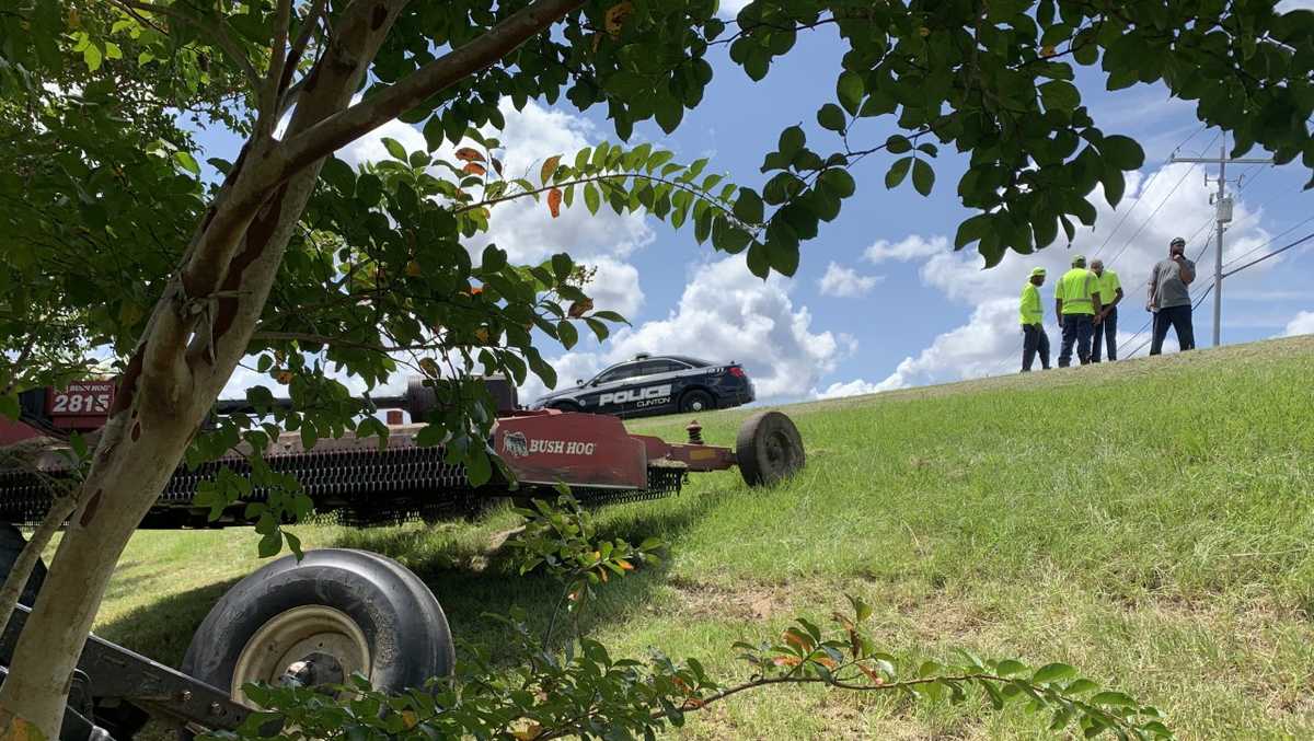 City of Clinton employee was 'holding on for dear life' after tractor flips