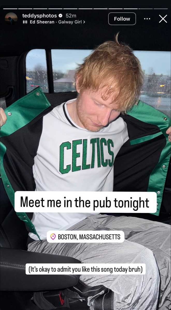 Ed Sheeran Boston