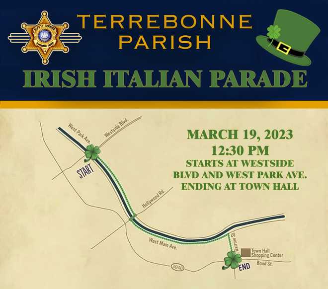Details of the Houma Irish Italian Parade have been released