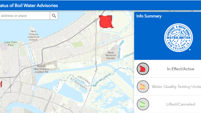 New Orleans boil water advisory Gentilly, Oak Island Subdivision - Vimarsana News