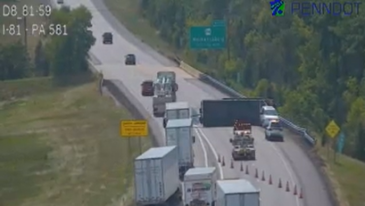 Multi-vehicle crash causes lane restriction on I-81 in Cumberland ...