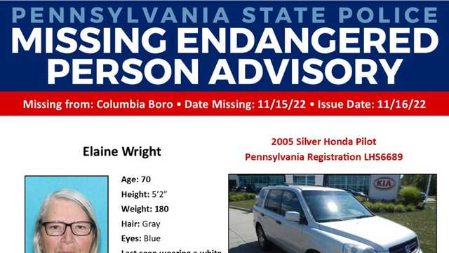 Police in Lancaster County searching for missing woman - Vimarsana News