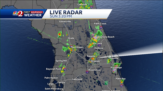 Severe thunderstorm warning issued for Brevard County - Vimarsana News