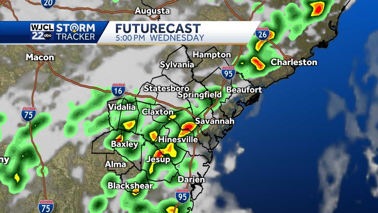 Savannah: Tracking the tropics and rain chances - WJCL