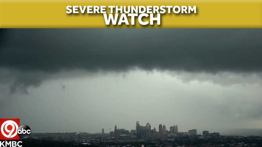 Severe Thunderstorm Watches Warnings Continue Into Thursday Night