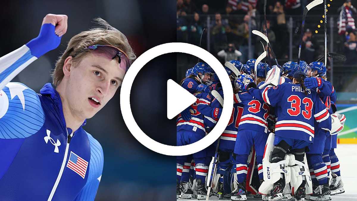 Video highlights: U.S. hockey goes for gold, figure skating and more Thursday at Winter Olympics