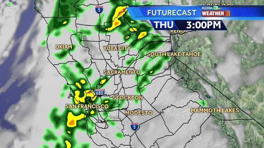 Showers continue, heavy rain still to come Thursday