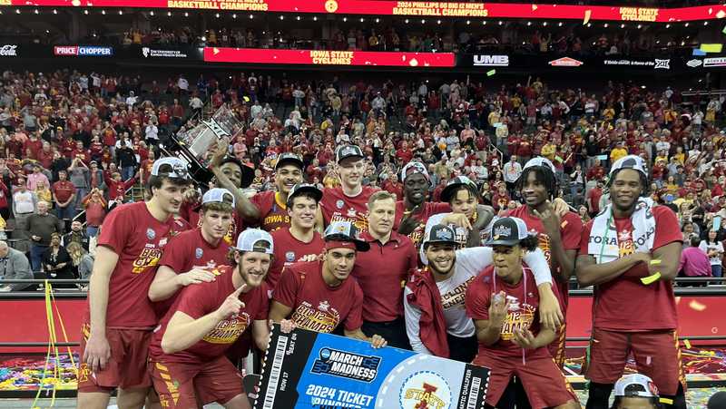 Iowa State mows over Houston to take Big 12 tourney title 69-41