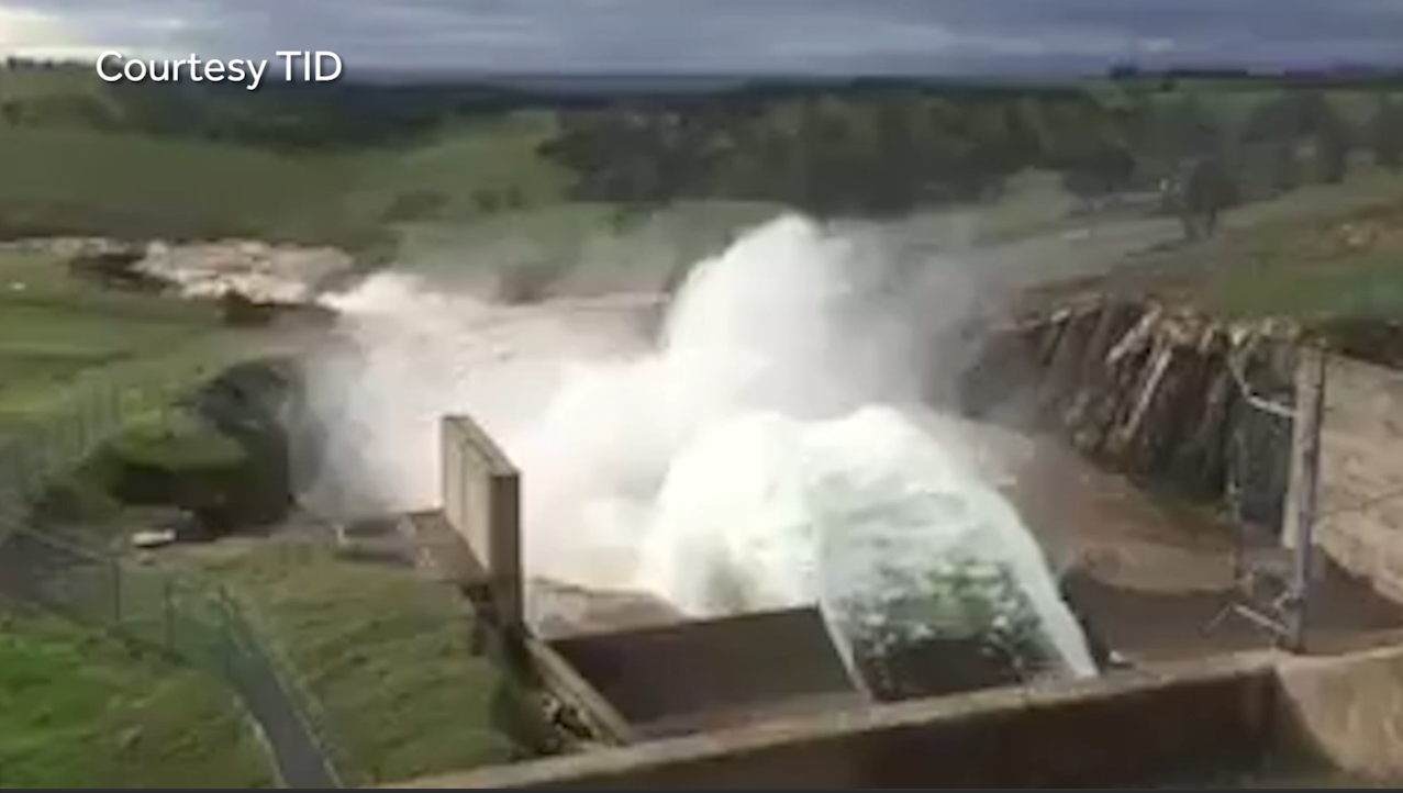 Don Pedro Dam Gates Open For First Time Since 1997