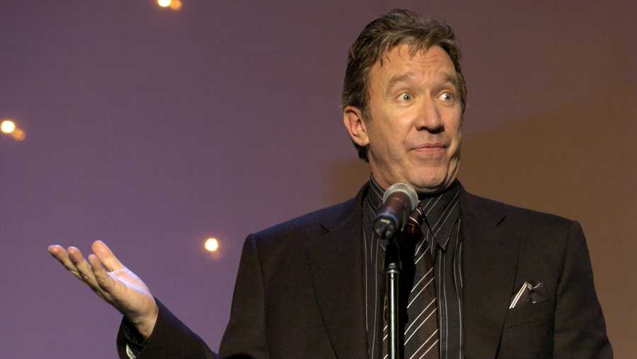 Comedian Tim Allen during 13th Annual "Cool Comedy - Hot Cuisine" Benefit for Scleroderma Research - Inside/Show at The Regent Beverly Wilshire Hotel in Beverly Hills, California, United States. (Photo by L. Cohen/WireImage)