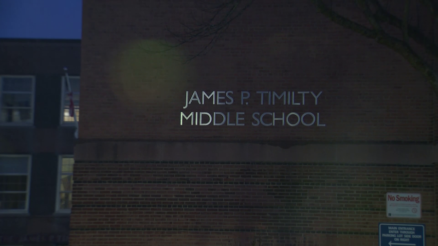 Timilty Middle School building