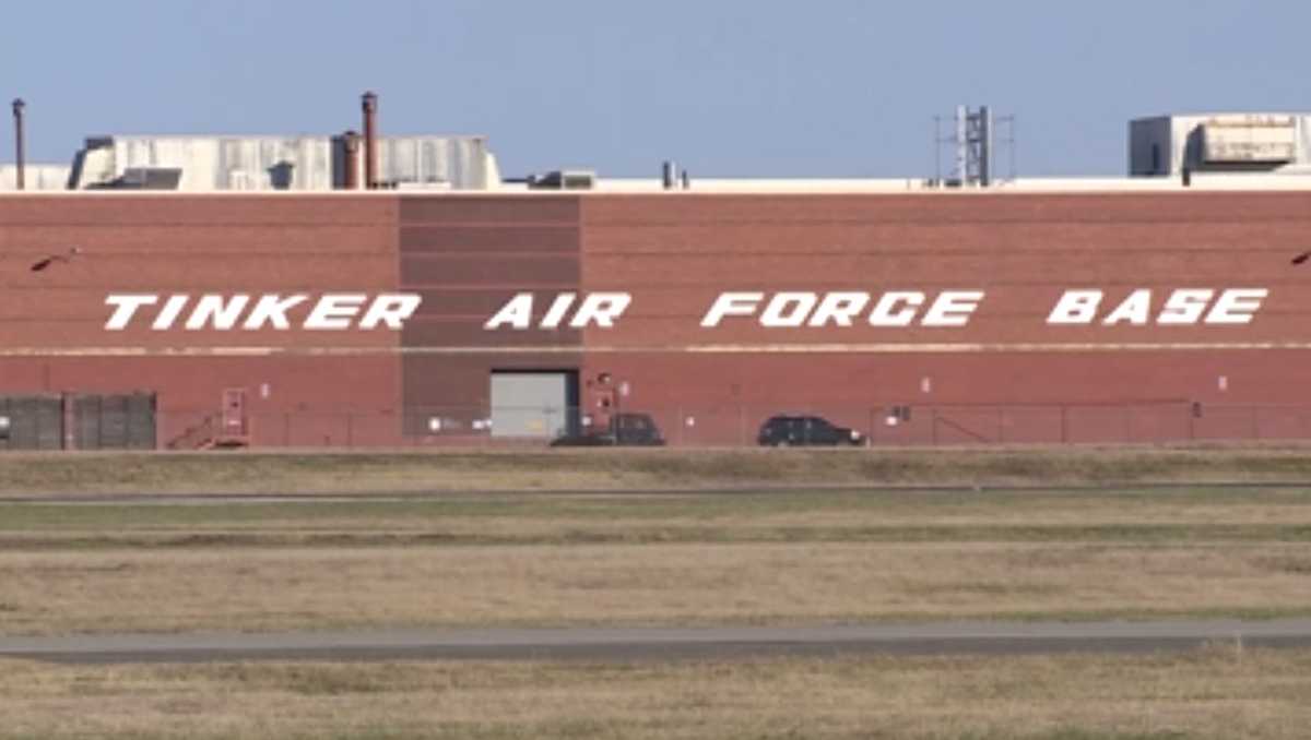 Tinker Air Force Base authorizes liberal leave, evacuates aircraft due