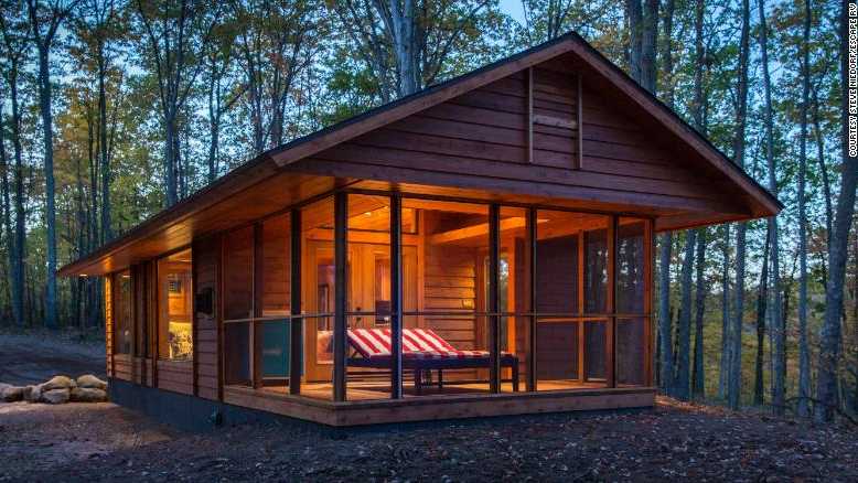 Try vacationing tiny-house style