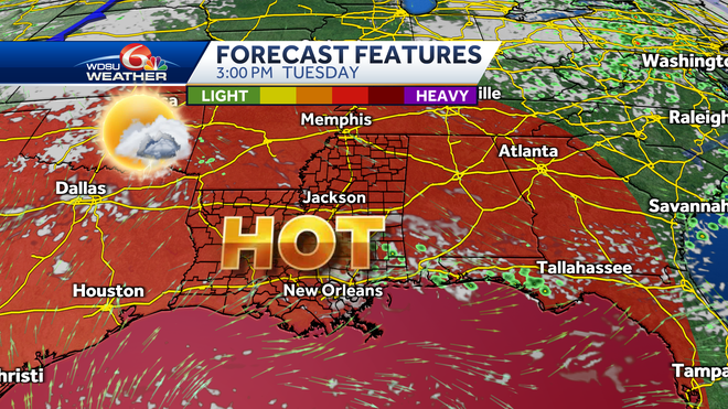 New Orleans heat advisory forecast week