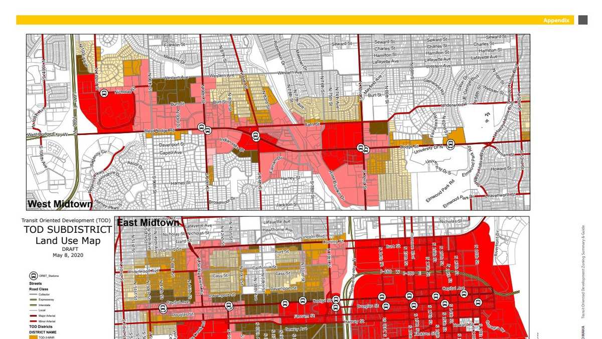 City Of Omaha Zoning Map Residents Voice Concerns About Proposed Zoning Code Changes As Part Of  Transit Oriented Development