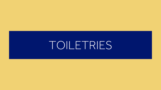 toiletries
