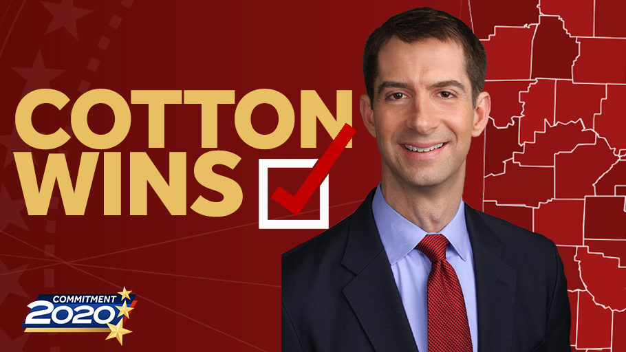 Arkansas reelects Tom Cotton
