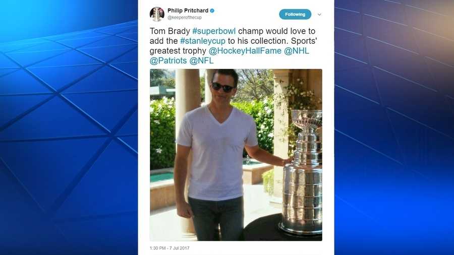 The Stanley Cup issues warning to Tom Brady